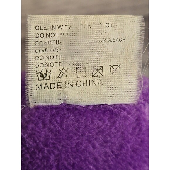 Children's Purple Emoji Mini Throw Pillow 3.5 " × 3.5" Plush Smiley Looks Face - Picture 4 of 5